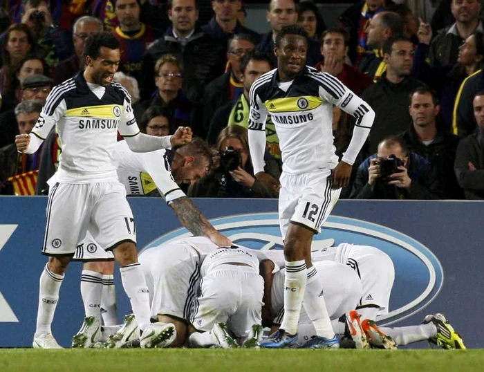 Jucătorii lui Chelsea se pregătesc pentru o săptămână decisivă pentru viitorul echipei FOTO Reuters