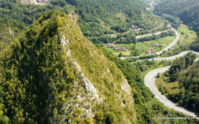 Cetatea dacică Bănița. Foto: Daniel Guță. ADEVĂRUL