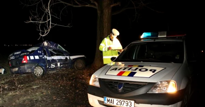 Autorul accidentului a fost prins dupa 10 ore Foto: arhivă