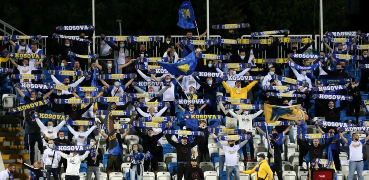 Fanii din Kosovo vor revanșa după scandalul din Liga Naațiunilor. Foto koha.net