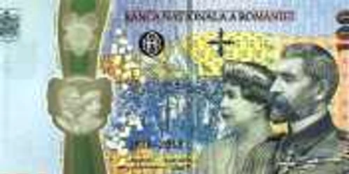Bancnota aniversară BNR de Centenar cu regina Maria şi regele Ferdinand Sursa bnr.ro