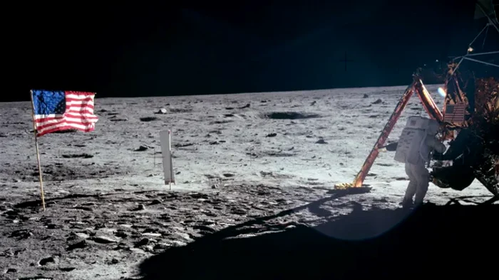 Prima misiune pe lună, Apollo 11, iulie 1969. Foto NASA