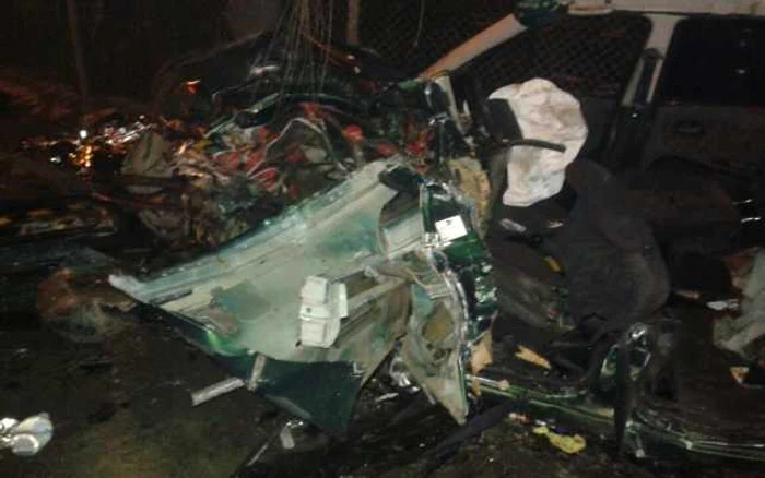 Un grafician mureşean şi-a pierdut viaţa în accident FOTO: IPJ Mureş