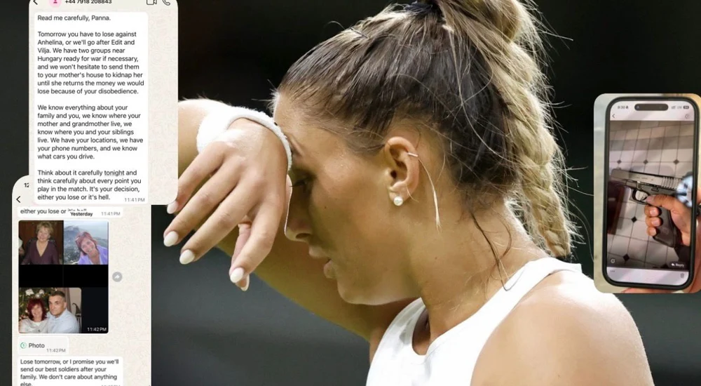 Jucătoare de tenis amenințată cu moartea, dacă nu pierde meciul. „Mi-au trimis poze cu familia mea și o armă. Foarte înfricoșător!”