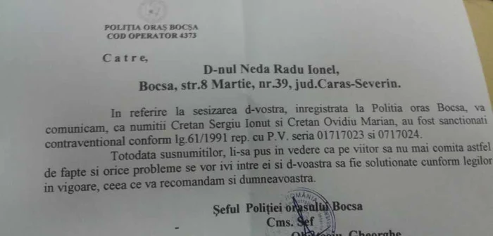 Ovidiu Creţan consilierul local bătăuş