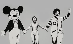 Banksy la masa de montaj jpeg