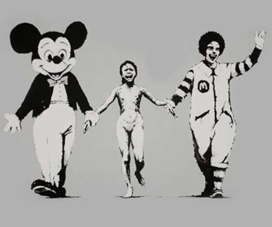 Banksy la masa de montaj jpeg