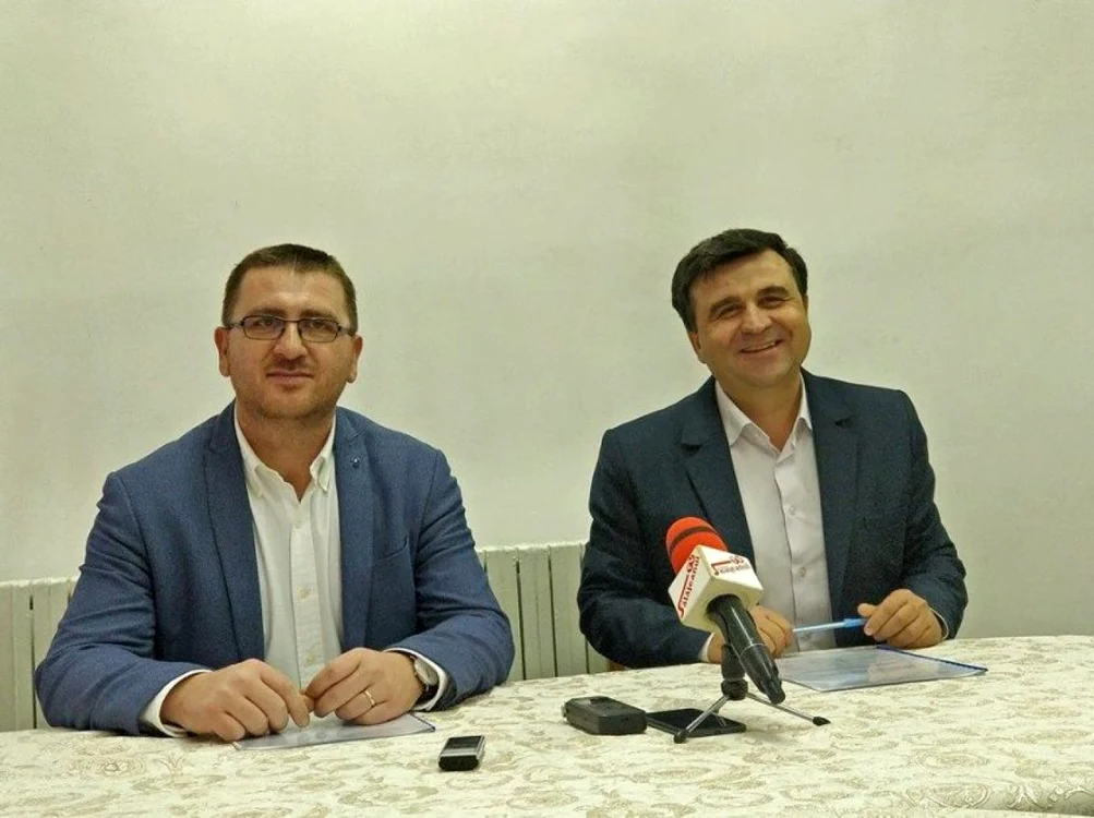 Bogdan Chiş (foto stânga) şi Crin Bologa FOTO Andreea Vilcovschi