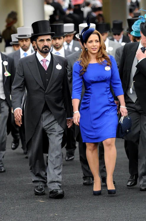 Emirul Dubaiului Mohammed bin Rashid Al Maktoum și Prințesa Haya a Iordaniei   GettyImages 146590569 jpg