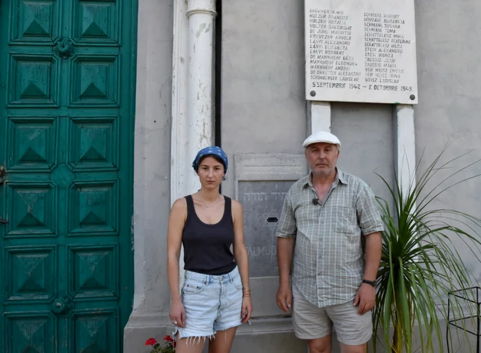 Tatăl și fiica, pe urmele străbunilor FOTO Ștefan Both
