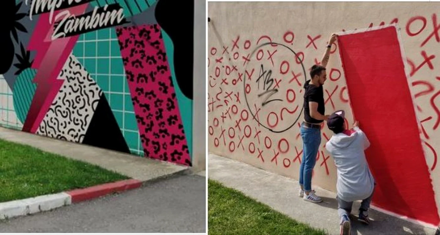”Street Art” la Mioveni. Foto: Primăria Mioveni