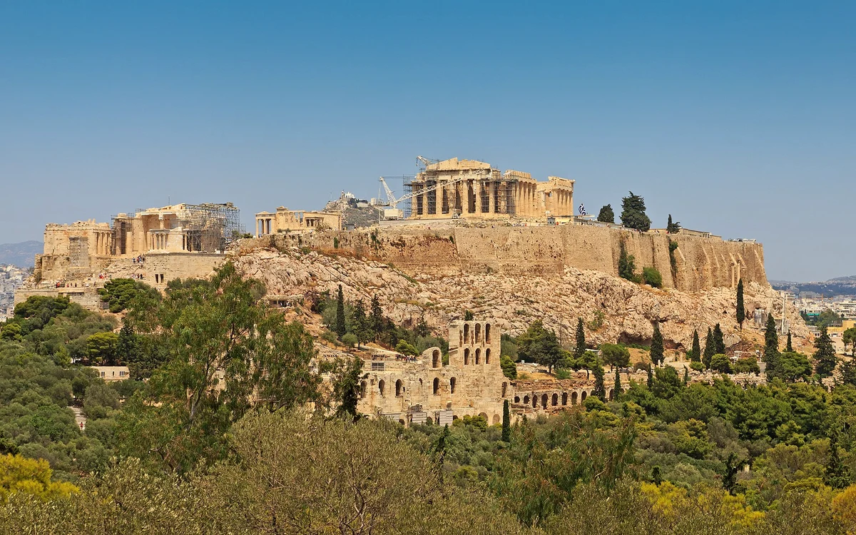 Acropolis. Grecia. Sursa: A. Savin. Wikipedia.