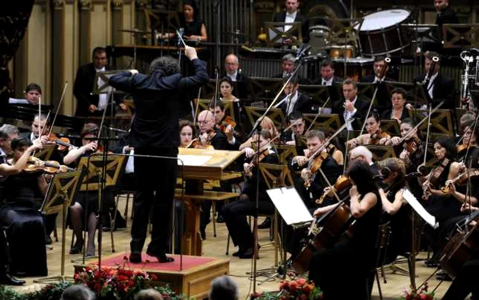 Filarmonica „Moldova“, în concertul de pe 5 septembrie, de la Ateneu FOTO Agerpres