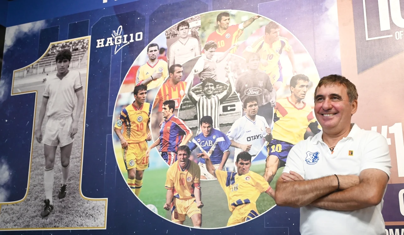 Gheorghe Hagi a inaugurat noua infrastructură sportivă (FOTO: Sportpictures)