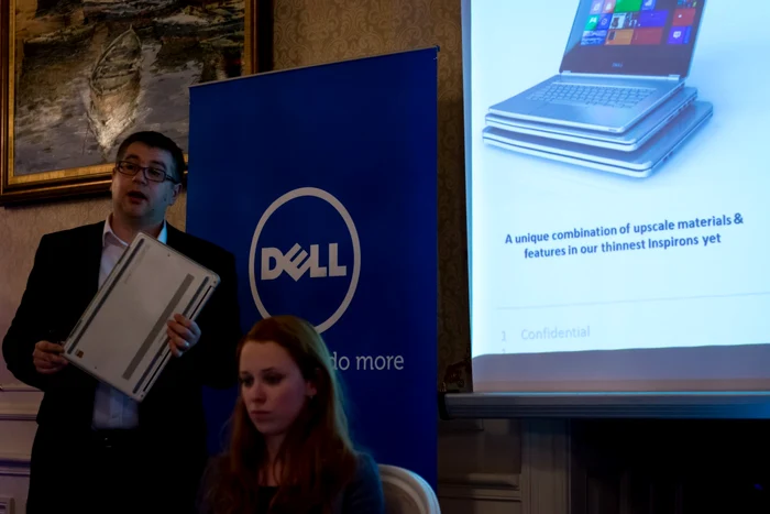 dell conferinta de presa lansare tablete laptopuri foto razvan baltaretu/adevarul