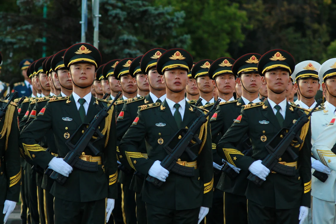 Militari chinezi la Minsk în 2019 FOTO SHUTTERSTOCK