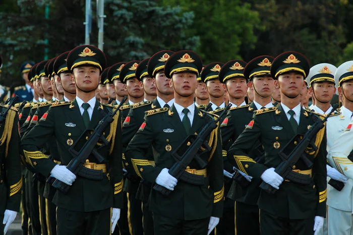 Militari chinezi la Minsk în 2019 FOTO SHUTTERSTOCK