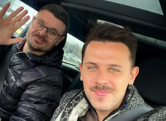 Bogdan Medvedi a filmat la Chisinau