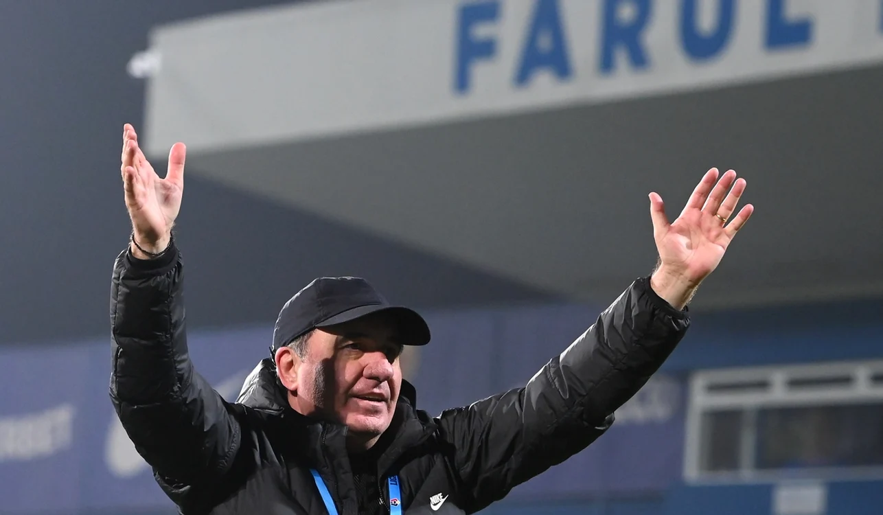 Gică Hagi are echipa lider în clasamentul României (FOTO: Sportpictures)