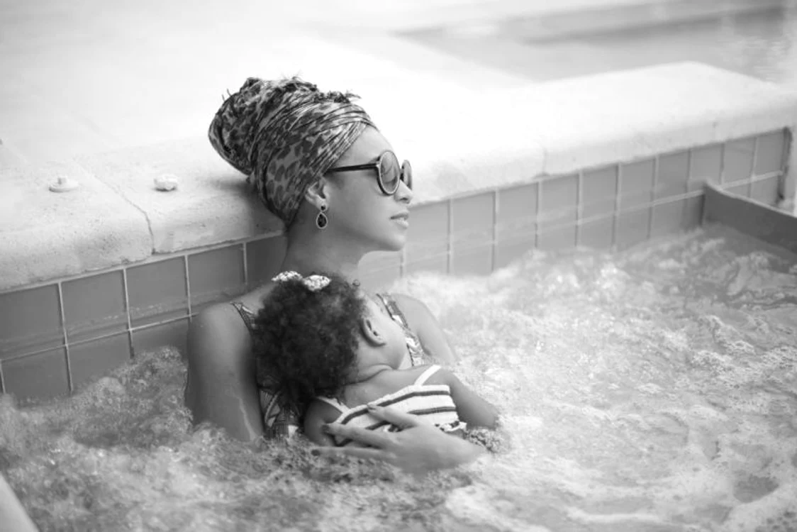 Beyonce şi fetiţa ei, Blue Ivy (Beyonce/Tumblr)