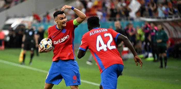 Victoria FCSB din Kosovo a putut fi urmărită până la urmă la TV. Foto Facebook FCSB