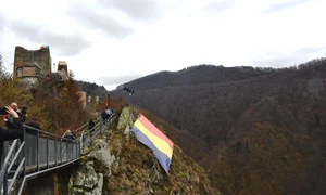 Cetatea lui Vlad Țepeș de la Poenari, redeschisă pentru public (© Consiliul Județean Argeș)