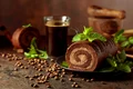 Rulada cu cafea si ciocolata  Sursa foto shutterstock 2062764848 jpg