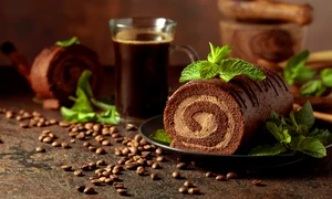 Rulada cu cafea si ciocolata  Sursa foto shutterstock 2062764848 jpg