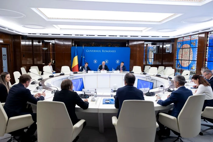 Întâlnire de afaceri la Palatul Victoria. FOTO: gov.ro