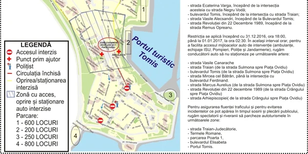 harta restrictii circulatie constanta