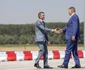 Inaugurarea podului suspendat peste Dunare construit in zona Braila, 6 iulie 2023 FOTO Inquam Photos/George Călin