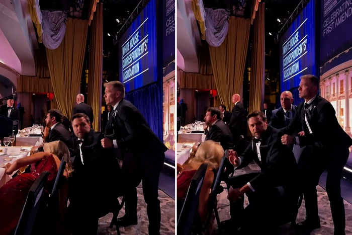 Momentul în care JD Vance este evacuat / foto: captura video 