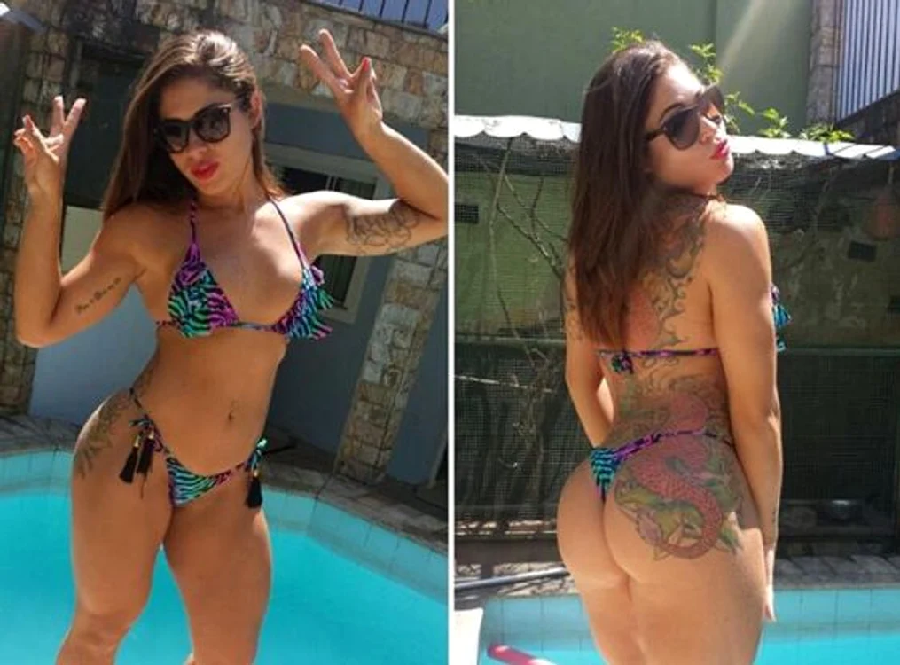 
    Rita are 23 de ani și un corp foarte lucratFoto: arhivă personală  