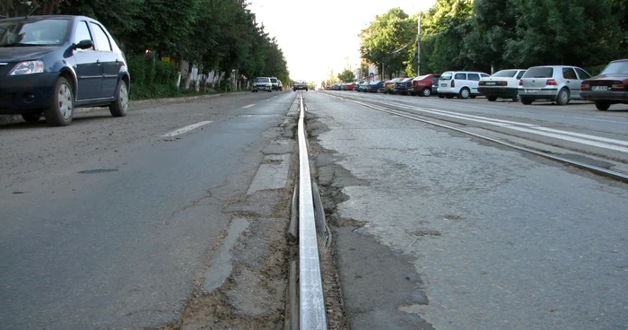 Circulaţia tramvaiului 1, blocată din cauza unui accident rutier FOTO Arhivă Adevărul