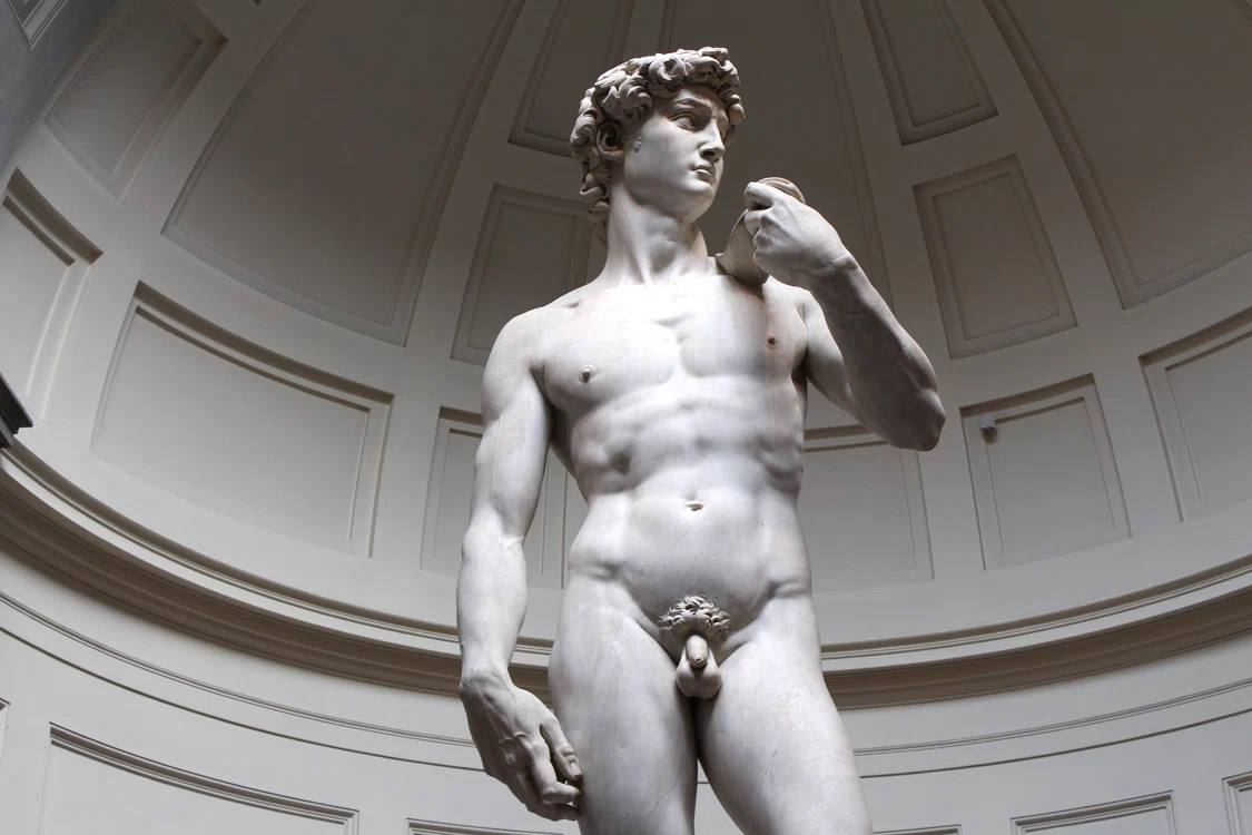 Statuia ”David” de Michelangelo, o capodoperă a Renașterii FOTO Shutterstock