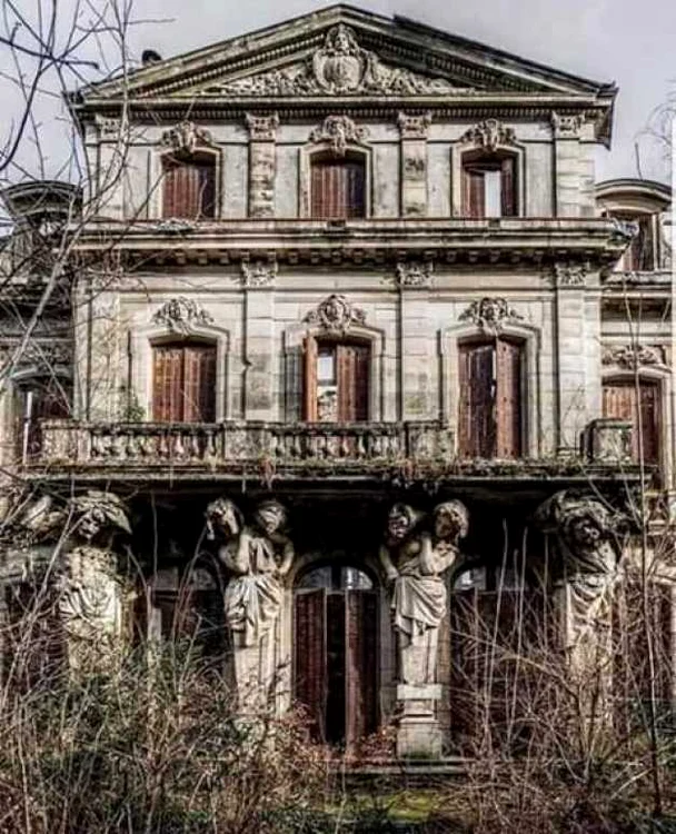 Abandoned Chateau in France .