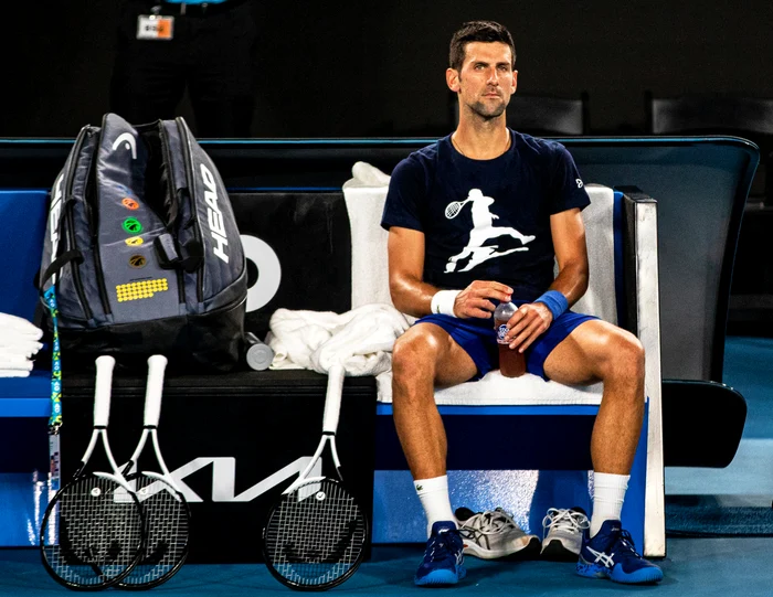 Novak Djokovic e în centrul atenției la Australian Open 2022 (Foto: EPA-EFE)