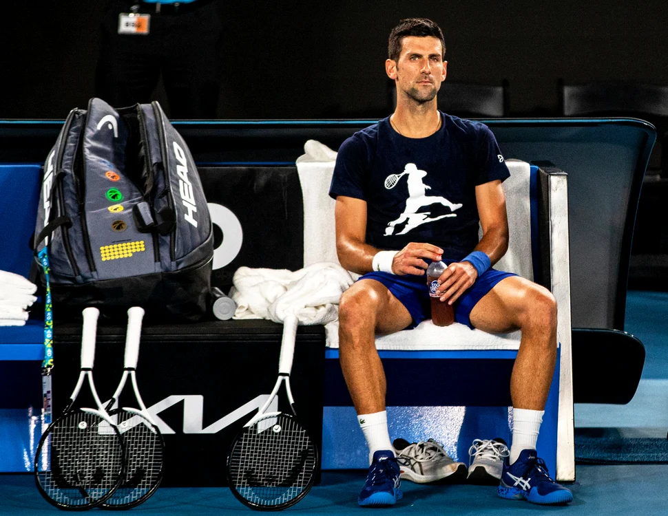 Novak Djokovic e în centrul atenției la Australian Open 2022 (Foto: EPA-EFE)