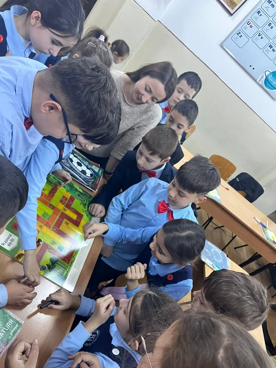 „Noi citim” i-a făcut pe copii să privească altfel lectura FOTO: arhiva Vera Grigorescu