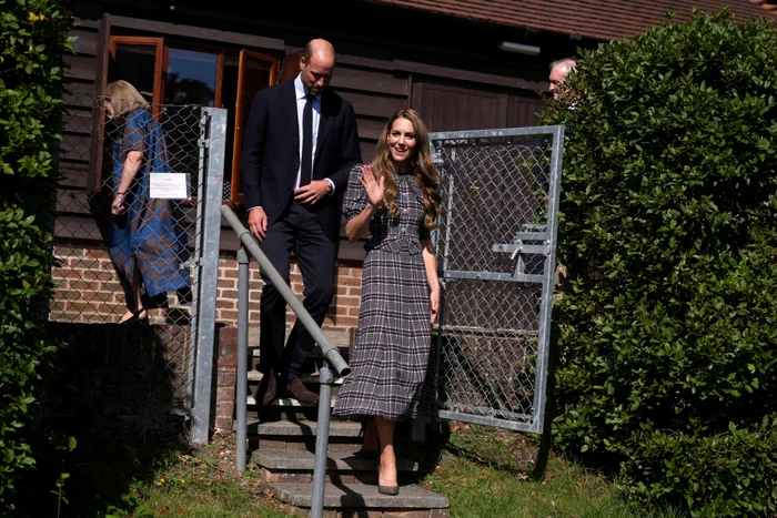Kate și William în vizită regală la  Sunningdale, Profimedia (4) jpg
