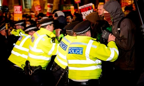 Proteste în Marea Britanie jpeg