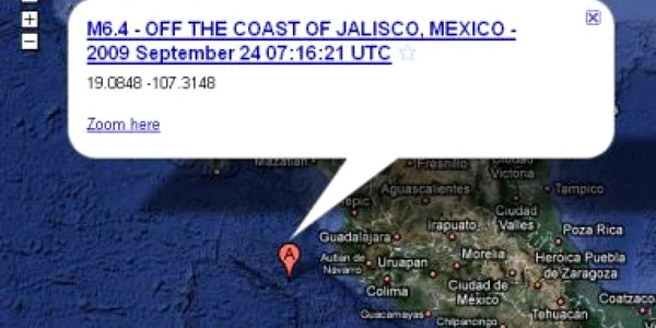 Cutremur cu magnitudinea de 6,4 grade pe coasta Mexicului