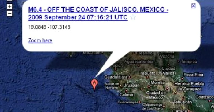 Cutremur cu magnitudinea de 6,4 grade pe coasta Mexicului