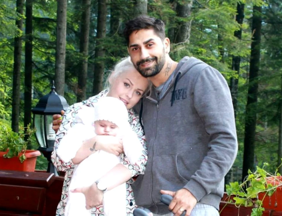 Misha şi Connect-R sunt părinţii unei fetiţe frumoaseFoto: arhivă personală