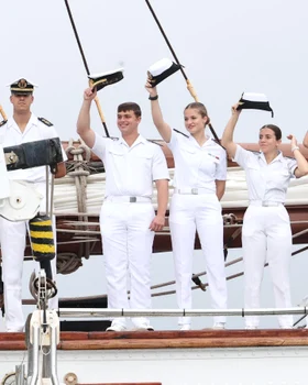 Regina Letizia și Prințesa Leonor, revedere în Panama City. FOTO: Casa Regală spaniolă