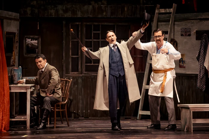 Ion Dimieru, Dumitru Filip, Dan Indricău. Credit foto Andrei Grigore/Opera Națională București