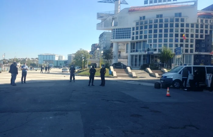 Colet suspect faleza Tulcea FOTO IPJ Tulcea