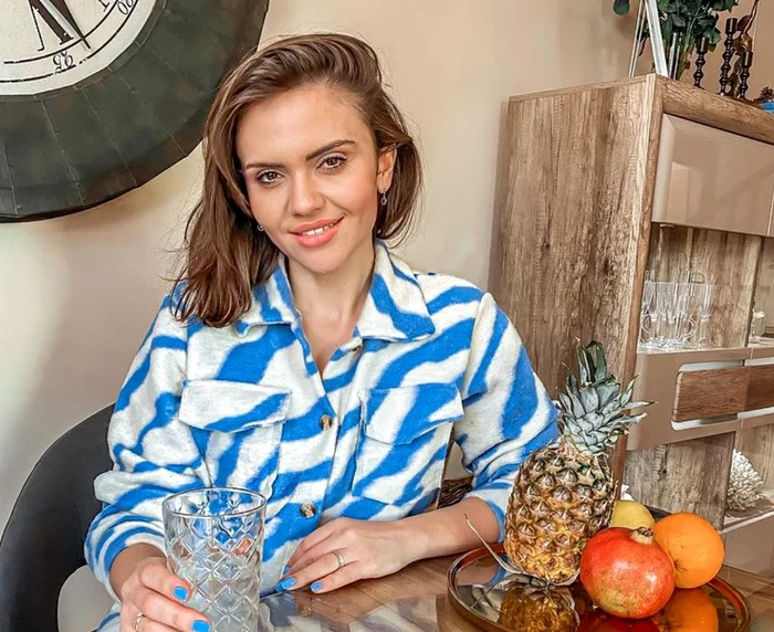 Cristina Șișcanu se află într-un proces de detoxifiere și slăbireFoto: arhivă personală