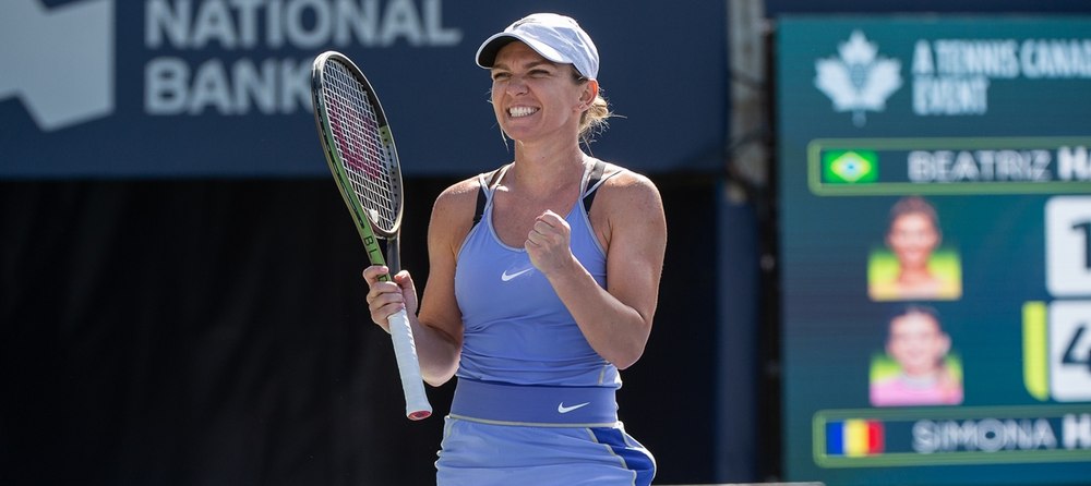 Simonei Halep îi stă mintea tot la tenis. Bradul de Crăciun a dat-o de gol