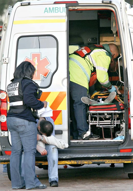 Cinci persoane au fost duse la spital FOTO: arhivă